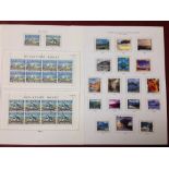 NEW ZEALAND: USED COLLECTION TO 2000 IN TWO SG PRINTED ALBUMS, GOOD RUN OF HEALTH MINISHEETS,