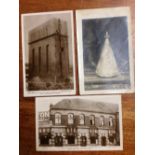 NORFOLK: FLIP-TYPE FOLDER WITH GREAT YARMOUTH POSTCARDS INCLUDING ZEPPELIN RAID (4), ROWS ETC.