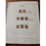 SWITZERLAND: DAVO PRINTED ALBUM WITH A COLLECTION TO 1989 (PAGES TO 1999),