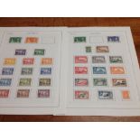 KG6 MAINLY OG COLLECTION IN BINDER, INCLUDES APPROX 37 COMPLETE DEFINITIVE SETS, FALKLANDS,