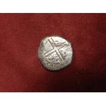 SPAIN: EARLY SILVER 'COB' COIN