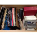 GB: BOX WITH FDC, PRESENTATION PACKS, YEAR BOOKS (6),