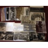 SMALL MIXED LOT POSTCARDS, SUSSEX WITH c1921-2 CHICHESTER CADETS RPs, PRESTON SUMMER FETE (RP(3),
