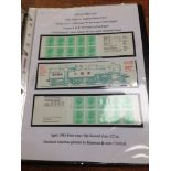 GB: BINDER WITH DECIMAL FOLDED BOOKLETS,