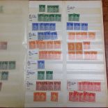 GB: STOCKBOOK WITH KG5-QE2 MINT INVERTED AND SIDEWAYS WATERMARKS STOCK