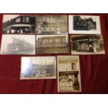 NORFOLK: GREAT YARMOUTH: RP POSTCARDS SHOWING SHOP FRONTS,