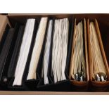 GB: LARGE BOX WITH MAINLY USED COLLECTIONS IN WINDSOR SOVEREIGN (2) OR DAVO (4) PRINTED ALBUMS,