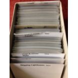 EX-DEALER'S STOCK: BOX S8, LIGHTHOUSES, THEATRE STARS AND BUILDINGS, CINEMA STARS ETC.