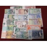 SMALL COLLECTION GB AND OTHER BANKNOTES (17)