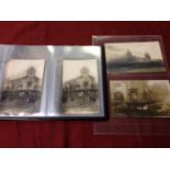 NORFOLK: GREAT YARMOUTH: A COLLECTION OF FIRE POSTCARDS IN ALBUM (18)