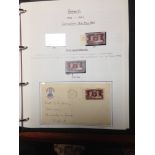 GB: 1936-51 EDW8 TO KG6 COLLECTION IN A BINDER, EDW8 INCLUDING 1 1/2d "CANCELLED" OPT OG,