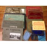 A COLLECTION OF GREAT YARMOUTH SOUVENIR BOOKLETS,