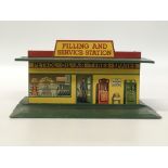 DINKY 48 TIN PLATE FILLING AND SERVICE STATION