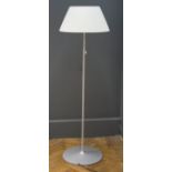 A Philippe Starck standard lamp, with simple dish base and column