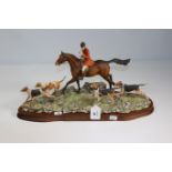 A 1988 Border Fine Art hunting group, by D Geenty, limited number 611/750