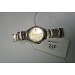 A Citizen 21 Jewel automatic day, date wrist watch