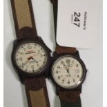 A Timex Expedition gentleman's wrist watch, and one other