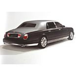 Bentley Arnage Limousine Personal Commission, boxed specification and details of the car proposal