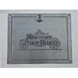 Mulliner Park-Ward Rolls-Royce/Bentley sign, a large cast metal sign from the company premises, size