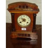 A c1900, probably American, mantel clock