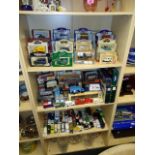 A collection of die cast vehicles, largely 1980s, including Lledo, Lesney, Matchbox, together with a