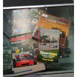A small collection of motoring and motor sport books, together with a Leyland Cars 1978 calendar £