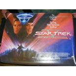 An original Star Trek film poster "Final Frontier" - 1989