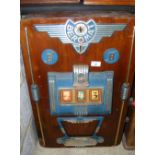 A Beromat "One Armed Bandit" amusement arcade machine