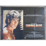 A 1983 original film poster for "Staying Alive"