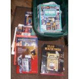 A quantity of reference books relating to slot machines, juke boxes, etc.