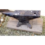 A large old anvil - 80cm