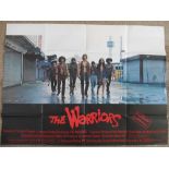A 1979 original film poster for "The Warriors"