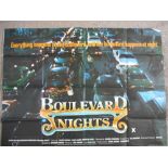 A 1979 original film poster for "Boulevard Nights"