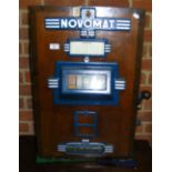 A Novomat 3D coin operated "One Armed Bandit" fruit machine