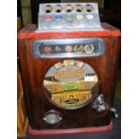 A coin operated amusement arcade machine "The Greyhound Stadium"