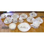 A 25-piece Barbara Vernon designed Royal Doulton "Bunnykins" tea/breakfast set