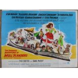 A 1968 original film poster for "Moll Flanders"