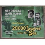 A 1972 original film poster for "20,000 Leagues Under the Sea"