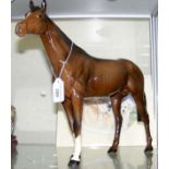 A large Beswick horse