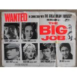 A 1965 original film poster for "The Big Job"