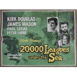 A 1972 original film poster for "20,000 Leagues Under the Sea"