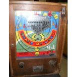 A pinball type "What's My Line?" coin operated amusement arcade machine