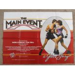 A 1979 original film poster for "The Main Event"