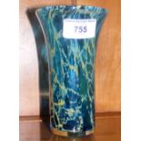 A 14cm high Mdina glass vase