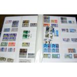 Stamps - GB Queen Victoria to Queen Elizabeth II - mainly mint in blue Stock Book