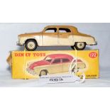 A boxed original Dinky Toys No. 172 - Studebaker Land Cruiser in tan and beige
