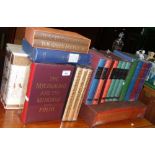 Selection of new and other Folio Society books, including "The Works of Geoffrey Chaucer" in large