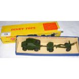 Boxed Dinky Toys No.697 25-Pounder Field Gun Set