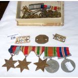 Medals, badges, etc.