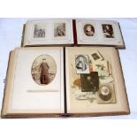 Victorian "Carte de Visite" photograph album and one other